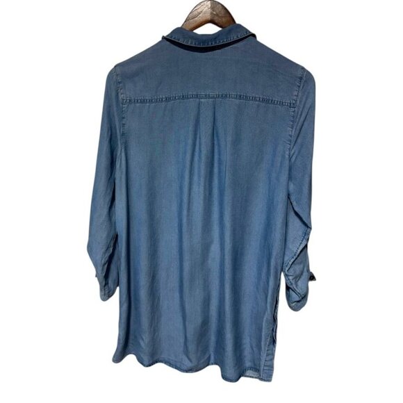 J. Jill Denim Tunic Blue Size Medium - Picture 2 of 7